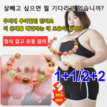 1/1+1 무지개 투어멀린 반지 자석 건강 반지 벽새 집게손가락 다이어트반지