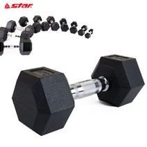 고무육각아령 10kg