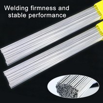Easy Melt Fux-코어 알루미늄 용접봉 33CM 납땜용 브레이징 와이어 솔더 파우더 필요 없음 저온, 02 2mm_02 10pcs