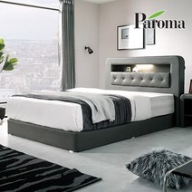 브라이트 투매트 침대+9존독립20T매트리스K, 단품