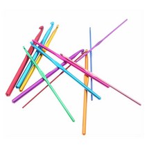 털실 코바늘 뜨개질 준비물 알루미늄 12종 수예 손뜨개 공예 코뜨개 수공예 DIY 제작 소품