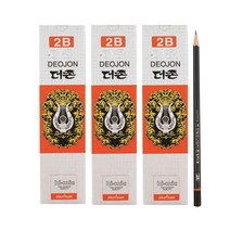 문화연필 더존 연필 2B 36개입, 단품