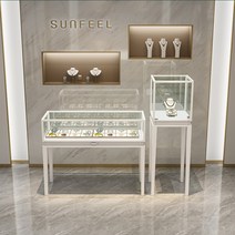 보석 쥬얼리 디스플레이 백화점 유리 진열장 금은방, 120폭 45높이 95cm (색상은 메모)