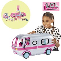 LOL 엘오엘 서프라이즈 OMG 글램퍼 캠핑카 실버 / LOL Surprise OMG Glamper Playset