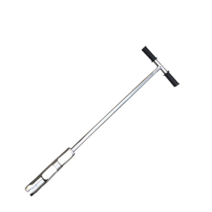 땅 토양 시료 스텐 채취기 흙 추출 성분 분석 측정, 원형 1m 직경 38mm 불도저 포함