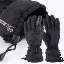 지원군몰 벰버그 남성용 겨울장갑 손목 밴딩 방수 방한 터치장갑