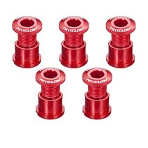 자전거 크랭크 쌍 도로 체인 단일 쌍판 알루미늄 합금 그룹 바퀴용, 18.Red 5pcs - 4.9mm, 5개
