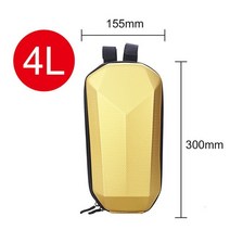자전거리어백 짐받이 가방 로드 캐링백 배달 새틀백 탑튜브 미니벨로 앞 뒷 스템백 투어 통 와일드 맨 전기 스쿠터 하드 쉘 팩 액세서리 용 휴대용 방수, 케이 4리터
