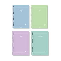 양지사 스프링노트 A1 (색상랜덤) 유선노트 (30매), 단품