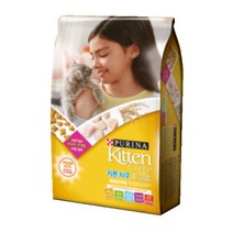 캣차우 임신수유묘와 아기고양이용 키튼차우 고양이사료 정품, 닭 x 6.35kg x 1개