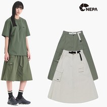 네파 NC송파점 여성 CTR 라인 와이드 스커트로 아웃도어 활동과 일상에서 착용하기 용이한 아이템 변형핏 와이드 스커트 바지 7I41866 SPPN