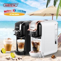 hibrew 커피 머신 카페테라 핫콜드 4in1 멀티 캡슐 19bar dolcegusto-milkampnexpresso 캡슐 ese pod 자판기 스낵카 푸드트럭 푸드트레일러, h2bk 트레이, 유럽 ​​연합