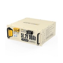 인산철배터리 Power Queen 12.8V 6Ah 리튬 철 인산염 LiFePO4 배터리 IP65 보호 등급 내장형 6A BMS 및 2000+ 긴 사이클 수명이 있는 딥 배터리, 51.2V90Ah