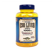홀랜드 앤 바렛 오메가 3 퓨어 코드 대구 리버 간 오일 1000Mg Holland Barrett 60정