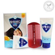 신신제약 라이센드 1세트 참빗 석캐 머릿니, 라이센드키트1통, 1개