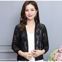 뉴타임즈 다소미얼 레이스 미니복 카디건 스커트 여름에 스커트 여성 블라우스와 함께 코트가 짧은 카디건 카디건