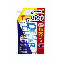 목욕 매직 린 DEOCLEAR (데오 클리어) 목욕 세제 문지르지 않고 떨어뜨린다 신선한 감귤류의 향기 리필 대용량 820ml バスマジックリン DEOCLEAR(デオクリア) 風呂洗剤