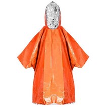 비비색 1인용 미니 텐트 백패킹 비박 미니쉘터 야외 Bivy 비상 침낭 캠핑 생존 열 담요 마일 라 방수 장, 02 주황색
