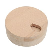 WENYAN 휴대용 주간 정리함 내구성이 뛰어난 7칸 보관 케이스 여행용 알림, 11cmx11cm, 목재, 목재