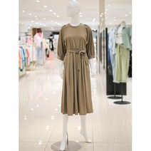 ab.f.z [ab.f.z] 포인트포켓라운드넥벨트원피스 (KSW3HO47I)