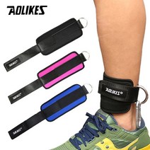 역도화 헬스화 Aolikes 1pcs 체육관 역도 다리 강도 회복 훈련 발목 지원 보호대 조절 가능한 발목 보호대