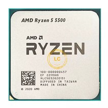 i77700k AMD Ryzen 5 5500 R5 3.6 GHz 6 코어 12 스레드 CPU 프로세서 7NM L3 16M 100000000457 소켓 AM4