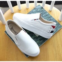 국내제작 여자 발편한 운동화 데님 꿀벌 가죽 통굽 슬립온 스니커즈 케주얼 슈즈