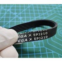 컨베이어 벨트 컨베어 콘베어 콘베이어 롤러 로라 EPJ210 고무 립 벨트 미니 컨베이어, 04 EPJ210-7 Ribbed_02 2 개