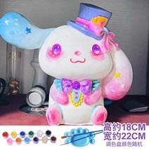 산리오 시나모롤 캐릭터 도라에몽 석고 피규어 diy 페인팅 도색, AM