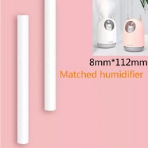 가습기 사용자 정의 10203050pc 가습기 아로마 디퓨저 필터 미스트 메이커 부품, 8mmx112mm, 50개