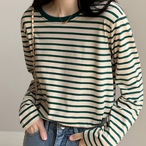 루나걸 니피 스트라이프 티셔츠