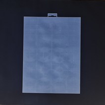 십자수 프랑스 자수 도안 공방 스킬 28x21cm 1pc 14ct 투명 플라스틱 캔버스, 분명한