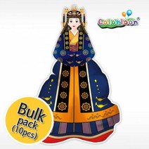 [바보사랑] 삼국시대 전통의상 백제 (10개입), 상세 설명 참조