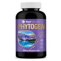 로얄캐네디언 캐나다 Renu Bio 파이토젠 건강기능식품 400mg 60캡슐, 단품