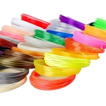 3D 필라멘트 재료 3D 프린터 펜용 10M PLA 필라멘트, 파란색