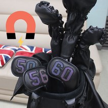 자석 웨지커버 48 50 52 54 56 58 60도 홀로그램 블랙 샌드 아이언, 자석 웨지커버 홀로그램 블랙 58도, 또담다 58도