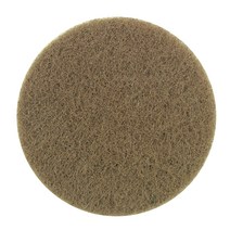 원형수세미(찍찍이)VELCRO/2~7인치/갈색#120번거칠기/공업용수세미/수세미흡진환/3인치/4인치/5인치, 5