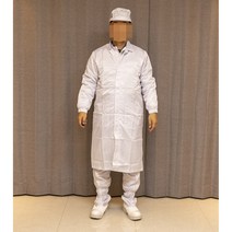 제전복 방진복 무진복 제전가운( 방진가운 무진가운)흰색 파란색, 3XL
