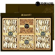 자연식탁 산지직송 국산 참나무 원목 말린 표고버섯 명절 선물세트[장생4호] 400g(부직포가방+택배박스)