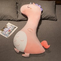 안녕 나는 귀여운 애착인형 캐릭터 롱 바스트 쿠션 탈부착 가능 다리 끼임 베개 침실 침대 임산부 사이드 수신기, 04 유