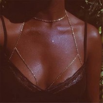 초커 브라 바디체인 2컬러
