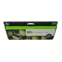 HP 정품잉크 Officejet Pro X576dw 노랑 (No.971XL), 1개