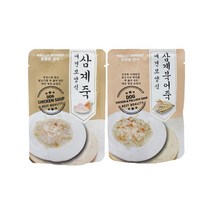 (참좋은간식)삼계 북어죽-80g (강아지간식), 1, 본상품선택