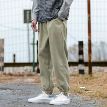 봄슬랙스팬츠 남성 2020 뉴드렌드 흐름 캐쥬얼 긴바지 와이드 루즈핏 스키니 조거 트레이닝바지 멋진 293878087