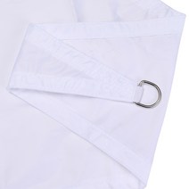 방수 사각 그늘막 썬쉐이드 차광막 옥상 팬션 정원 천막 테라스 차단막 옥상 그늘막 타프 그늘막 텐트 추석 선물, 2*2m, 하얀