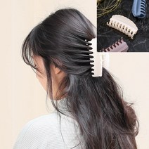 무광 웨이브 집게핀 화이트 큐빅머리핀 반묶음머리핀 초등학생머리핀 여아핀 헤어핀쇼핑몰 큐빅집게핀 여아리