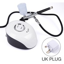 휴대용 소형 미니 페이스 네일 손톱 에어 브러쉬 브러시 프로 메이크업 키트 공기 압축기 스프레이 총 세트 임시 문신 얼굴 바디 페인트 아트 케이크 페인팅 도구, [03] 40ml big Spray gun