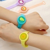 유아모기패치 어린이led모기퇴치팔찌 아기, 랜덤발송