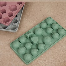 시둥마켓 +[시둥마켓]+_ 실리콘큐브트레이 실리콘아이스몰드 얼음메이커 모양틀 실리콘얼음틀, 펭귄 얼음 트레이 아이스 초콜릿 만들기 초콜릿틀, 핑크