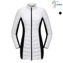 LPGA 여성 하이브리드 중기장 볼패딩 L183JP701P